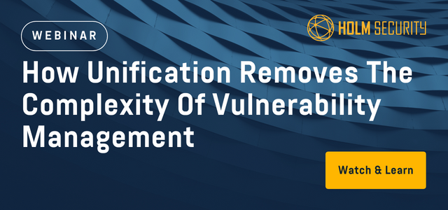 How Unification Removes Complexity from Vulnerability Management